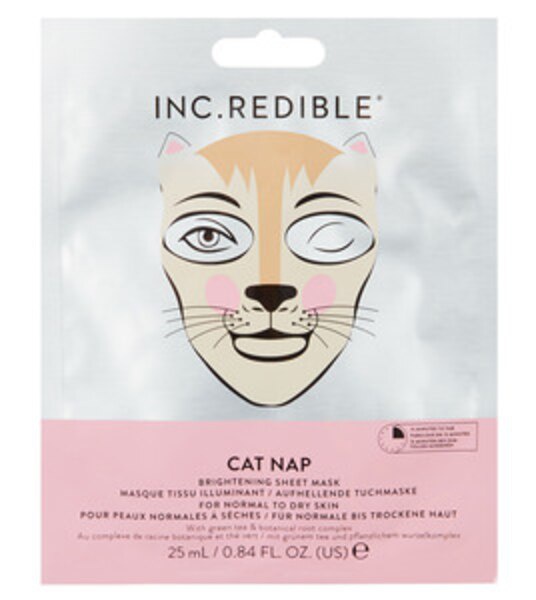 INC.redible Cat Nap Brightening Sheet Mask