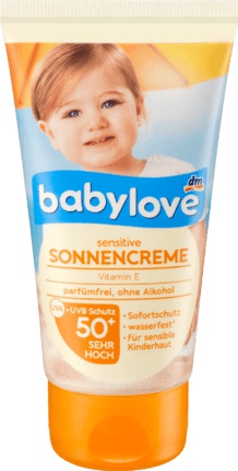 Babylove Sonnencreme Sensitiv Lsf 50+