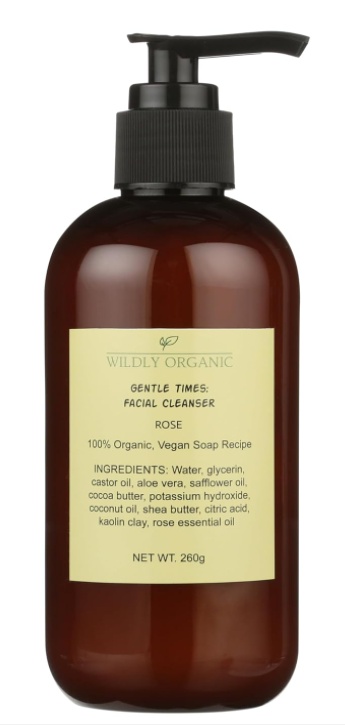 Wildly Organic Gentle Times: Facial Cleanser