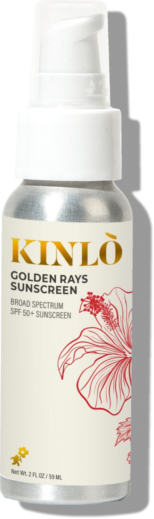 Kinlo Golden Rays Sunscreen SPF 50+ Melanated Tint