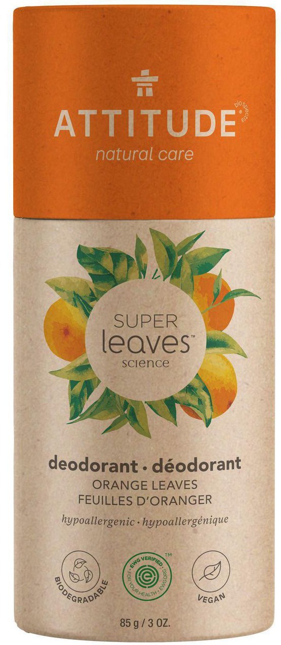 Attitude Super Leaves Science Deodorant Orange Leaves