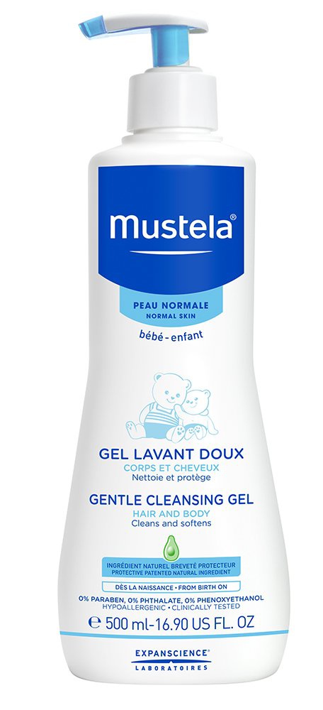 Mustela Gentle Cleansing Gel, Baby Hair And Body Wash
