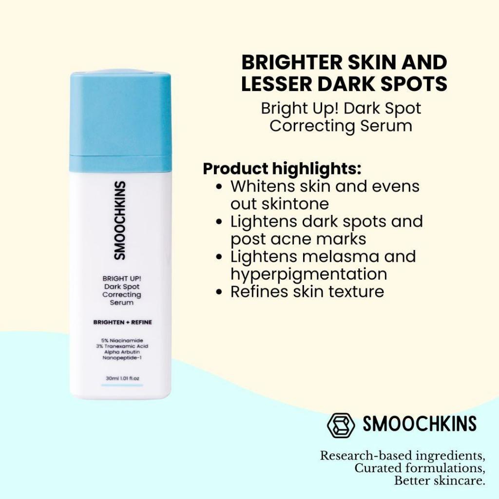 Smoochkins smoochkins Bright Up! Dark Spot Correcting Serum 5% Niacinamide 3% Tranexamic Acid Alpha Arbutin