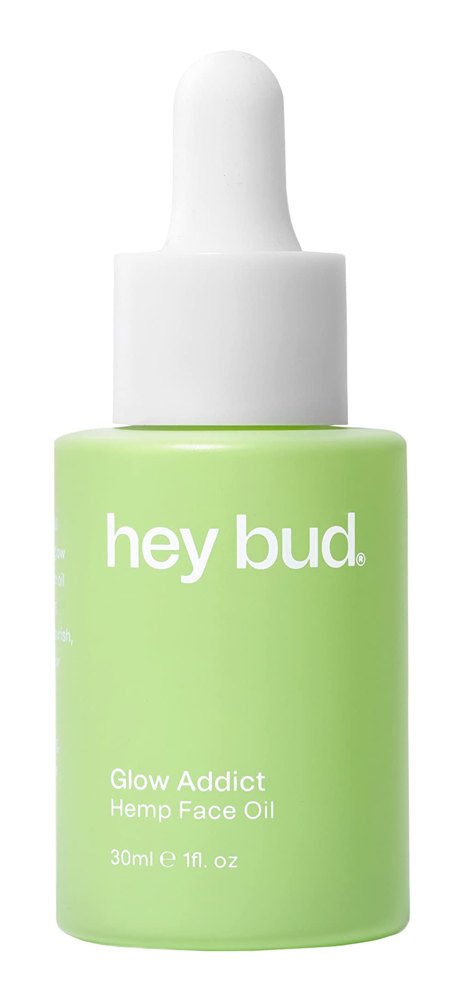 hey bud Glow Addict Hemp Face Oil