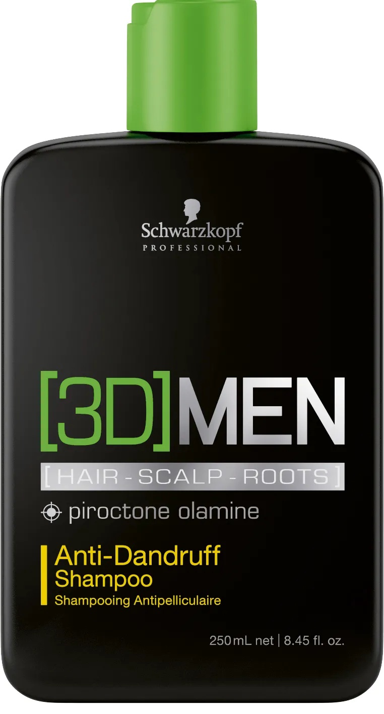 Schwarzkopf Professional [3D] Men Anti-Dandruff Shampoo