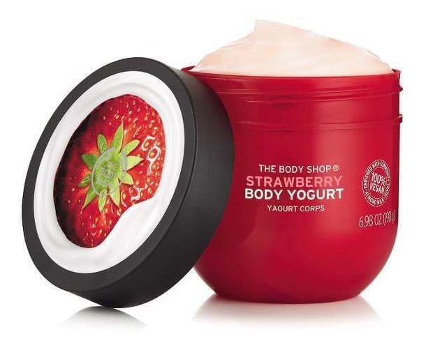 The Body Shop Strawberry Body Yogurt