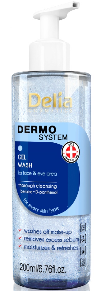 Delia Cosmetics Dermo System Gel Wash