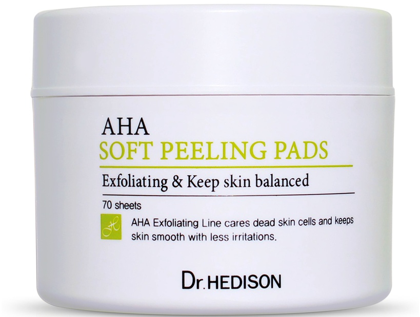 Dr HEDISON AHA Soft Peeling Pads