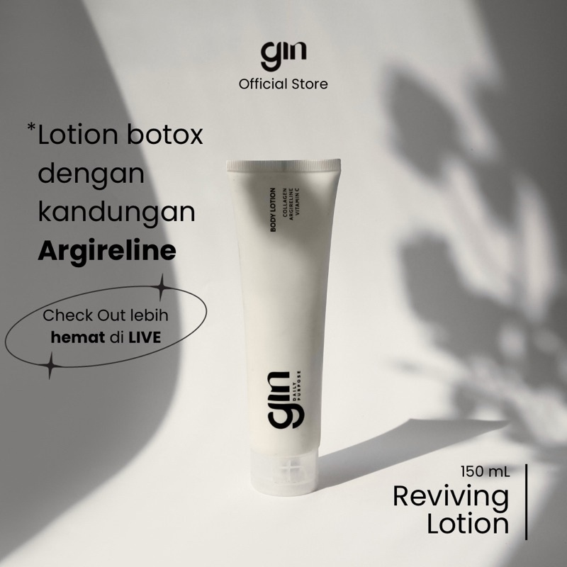Gin ￼reviving Body Lotion 150 Ml | Collagen Argireline Vitaminc
