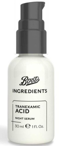 Boots Ingredients Tranexamic Acid Night Serum