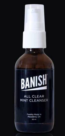 Banish All Clear Mint Cleanser