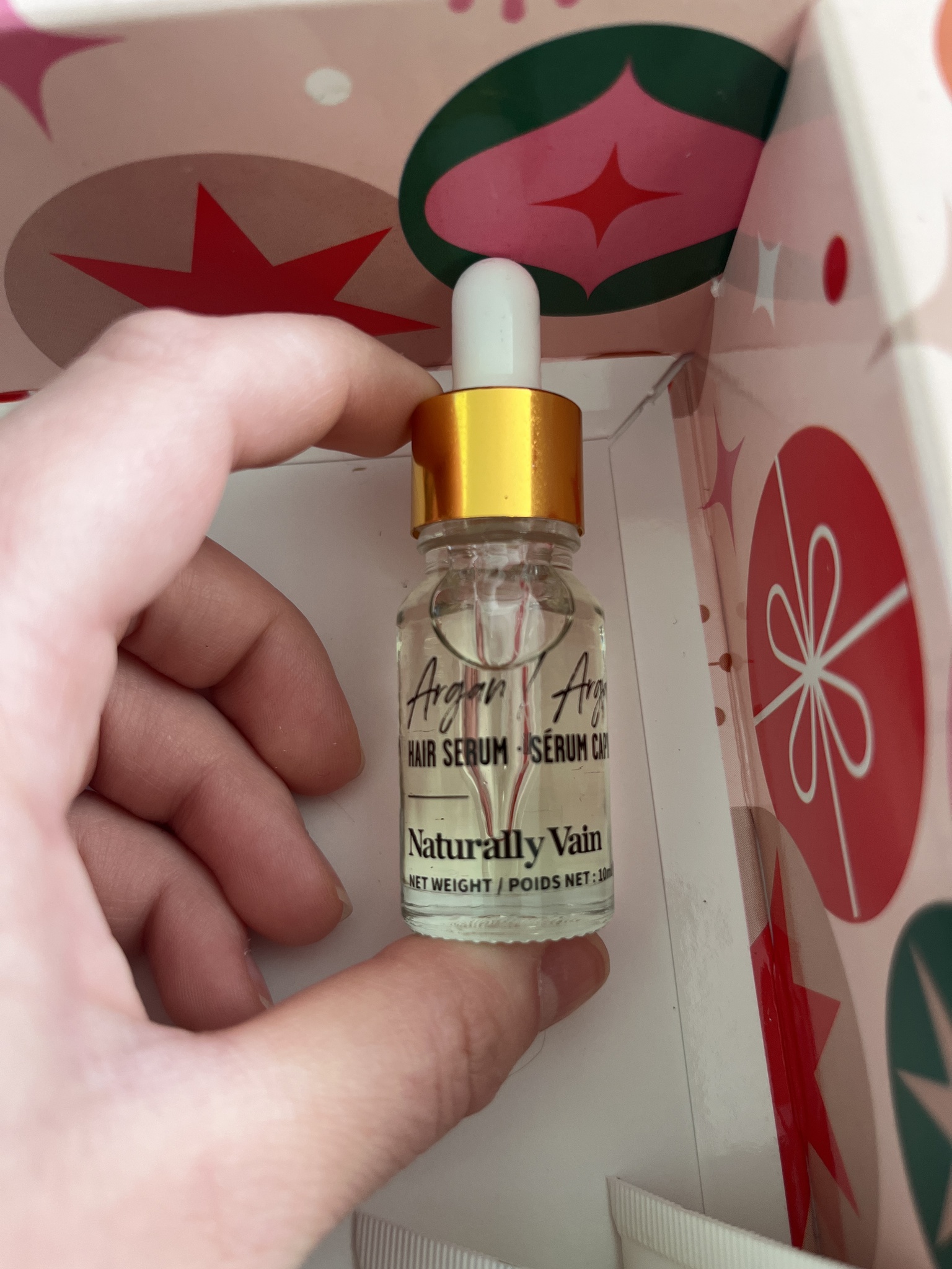 Naturally Vain Argan Hair Serum (advent Calendar)