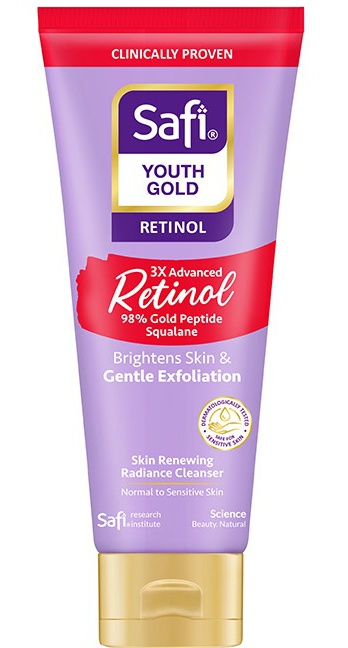 Safi Youth Gold Retinol Skin Renewing Radiance Cleanser