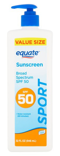 Equate Sport Broad Spectrum Sunscreen Spf 50