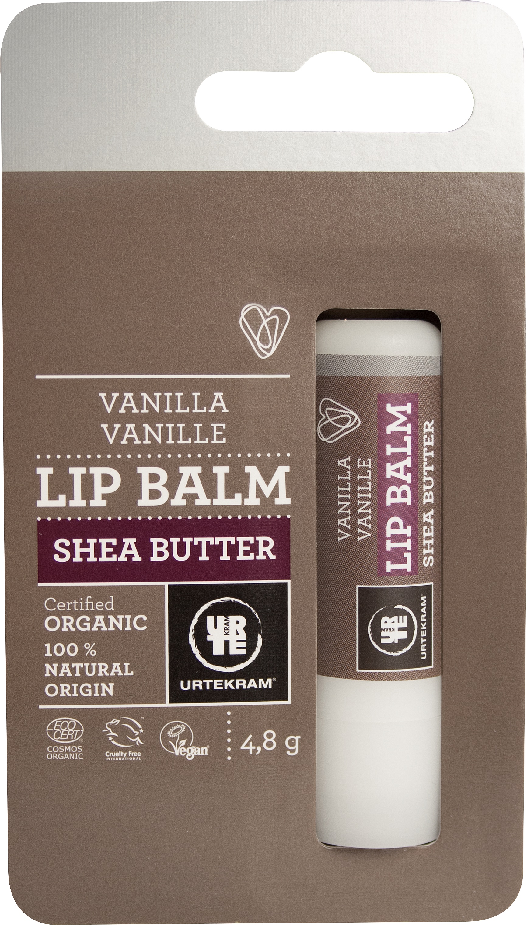 Urtekram Vanilla Shea Butter Lip Balm