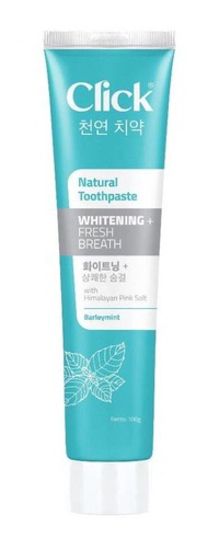 Click Natural Toothpaste Whitening + Fresh Breath