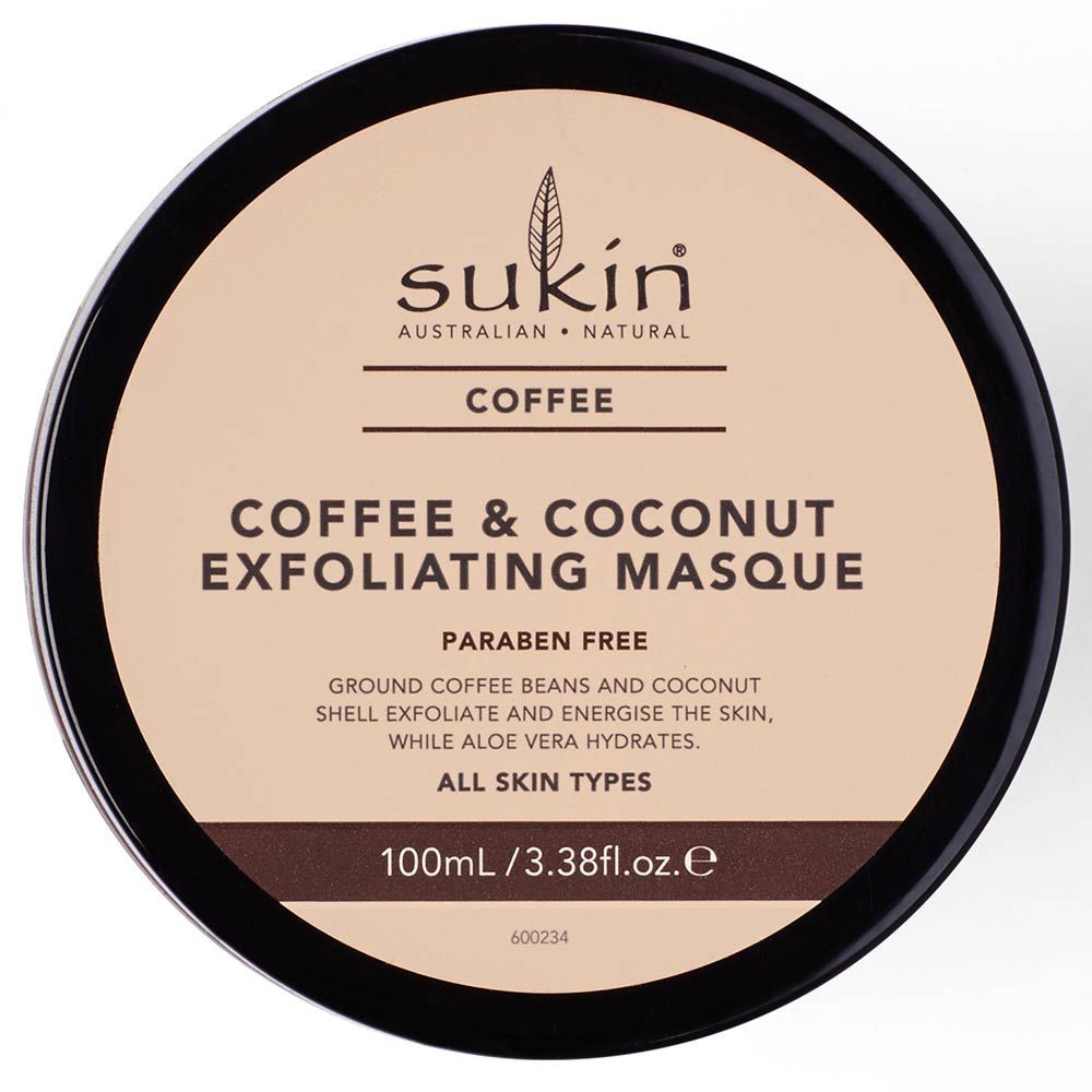 Sukin Natural Coffee & Coconut Exfoliating Masque |