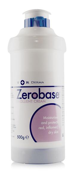 Zeroderma Zerobase Emollient Cream for Eczema, Psoriasis and Dry Skin