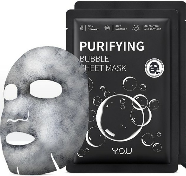 Y.O.U. Purifying Bubble Sheet Mask