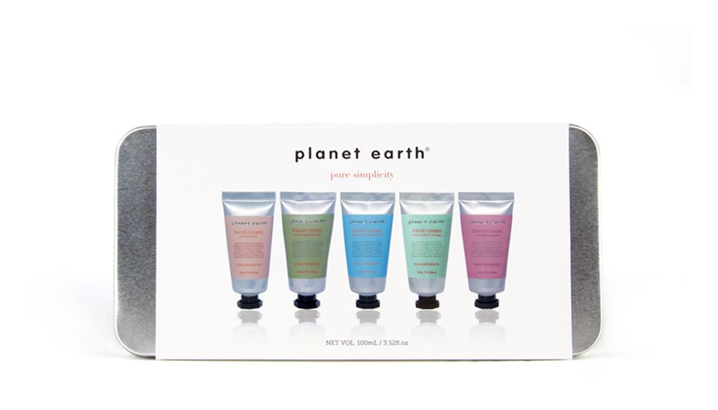 Planet Earth Mini Hand Cream Tin