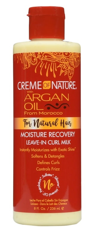 Creme of Nature Argan Oil Moisture Recovery Leave In Curl Milk, Argan Oil Of Morocco