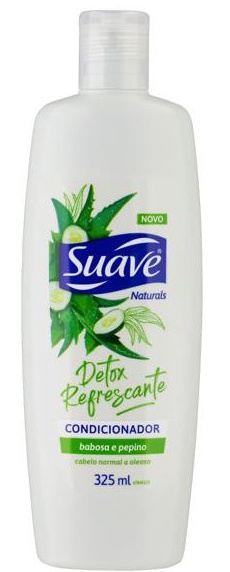 Suave Condicionador Naturals Detox Refrescante