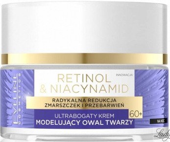 Eveline Retinol & Niacinamide Ultra-Rich Face Oval Modeling Night Cream 60+