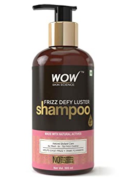 WOW skin science Frizz Defy Luster Shampoo