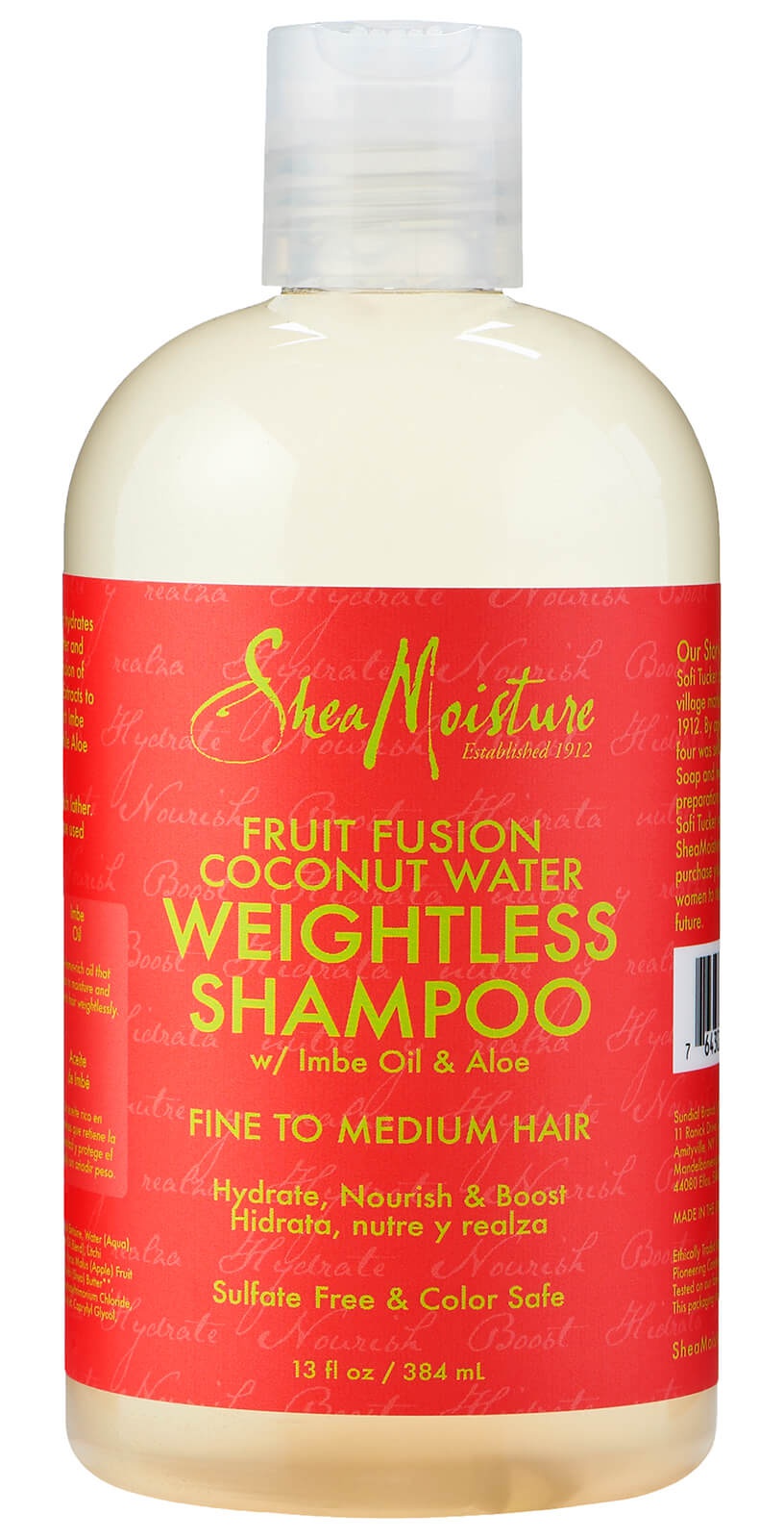 Shea Moisture Fruit Fusion Coconut Water Weightless Shampoo