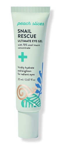 Peach slices Snail Rescue Ultimate Eye Gel