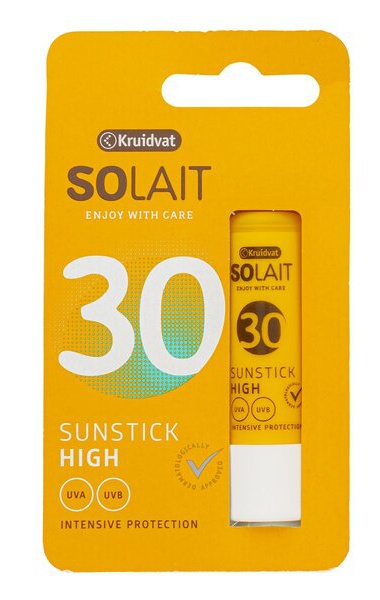 Kruidvat Solait SPF30 Sunstick Lippenbalsem