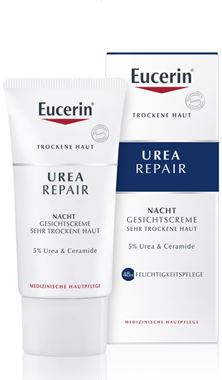 Eucerin Urea Repair Nacht Gesichtscreme 5% ingredients (Explained)