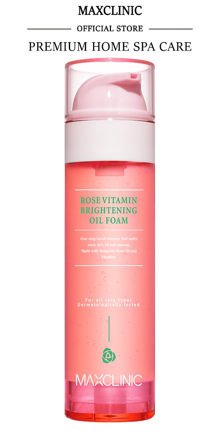 Maxclinic Rose Vitamin Oil To Foam