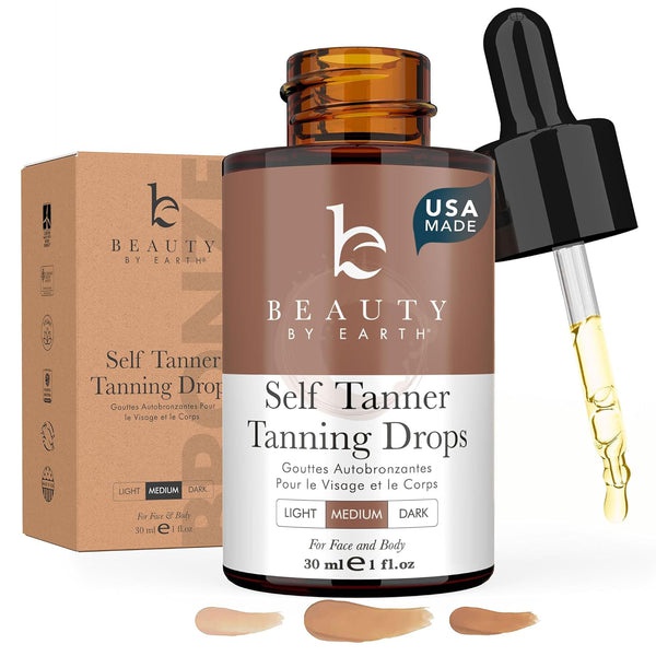 Beauty by earth Self Tanner Tanning Drops