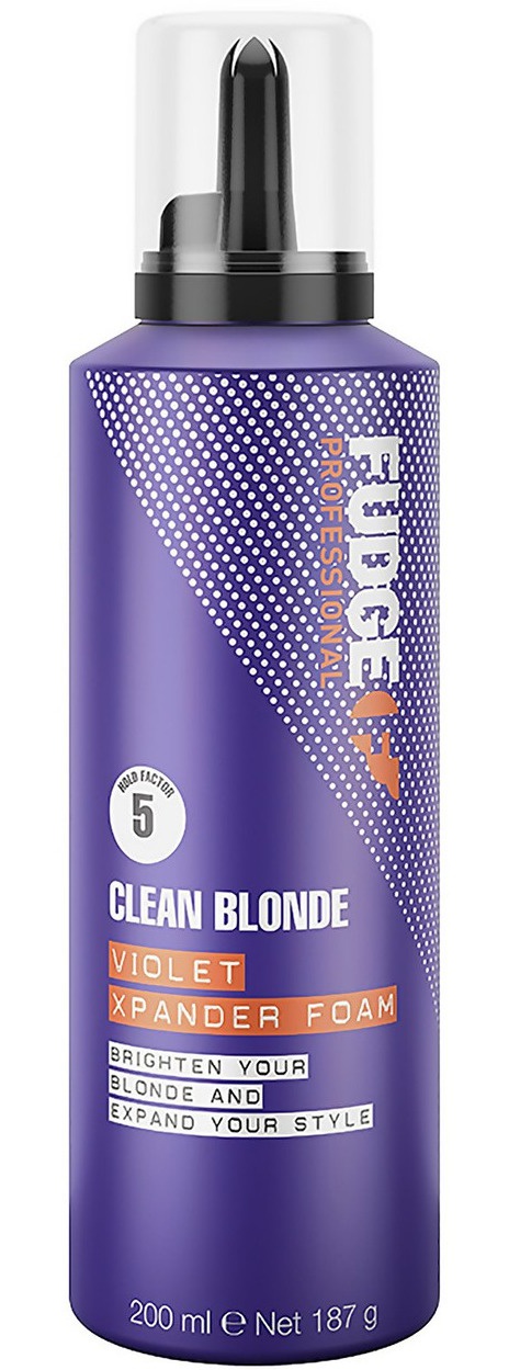 Fudge Professional Clean Blonde Violet Xpander Foam