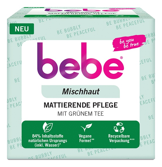 bebe Mattierende Pflege