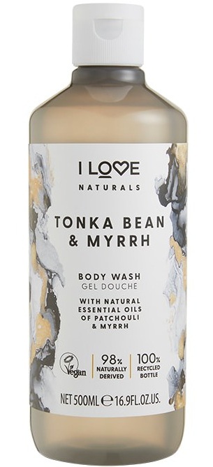 I Love Naturals Tonka Bean & Myrrh Body Wash