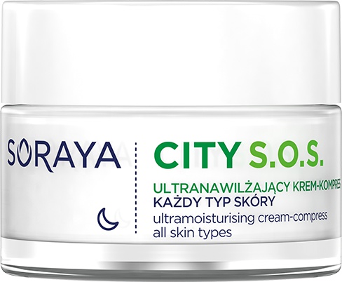 Soraya City S.O.S. Ultra-Moisturising Cream-Compress For All Skin Types
