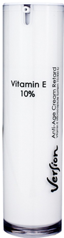 Version Vitamin E 10% Face Cream Pump