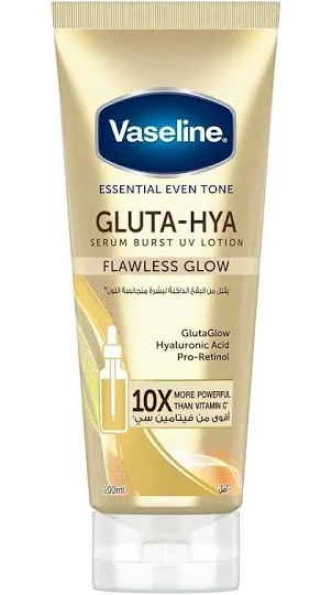 Vaseline Gluta-hya Serum Burst UV Lotion