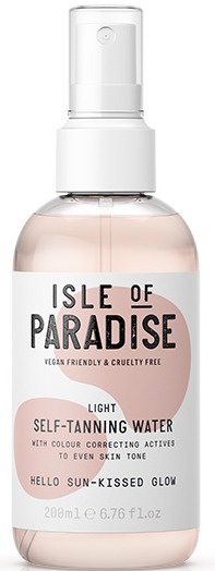 Isle of Paradise Light Self Tan Water