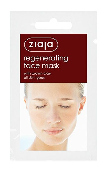Ziaja Clay Face Mask - Regenerating With Brown Clay