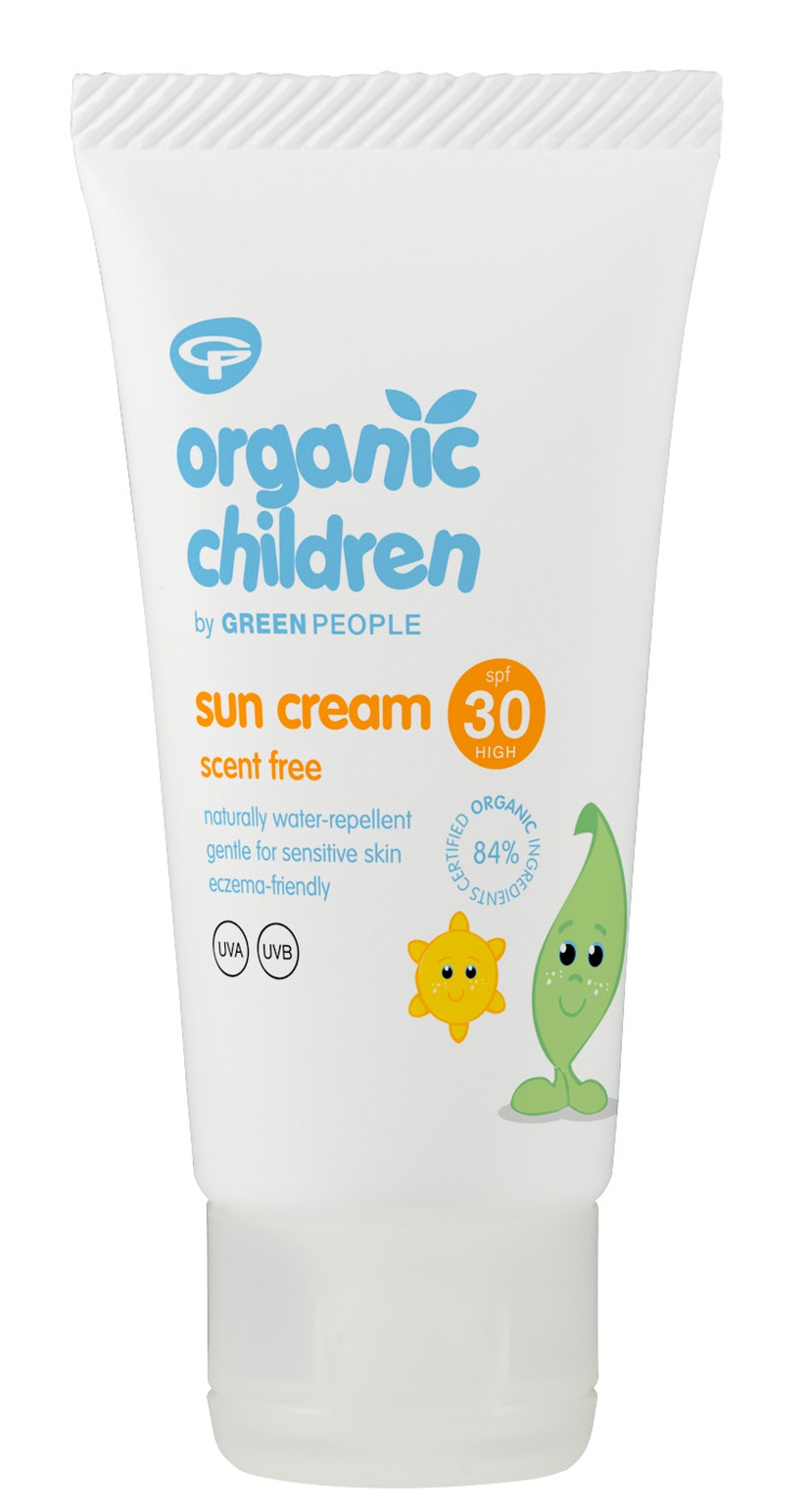 Organic Children Scent Free Sun Cream - SPF30