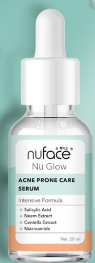 Nuface Nu Glow Liquid Acneprone Care Serum