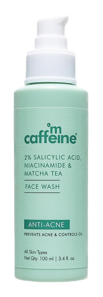 MCaffeine Anti Acne Matcha Face Wash