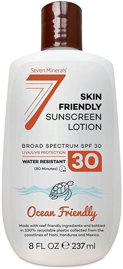 Seven Minerals Skin Friendly Sunscreen Lotion Spf 30
