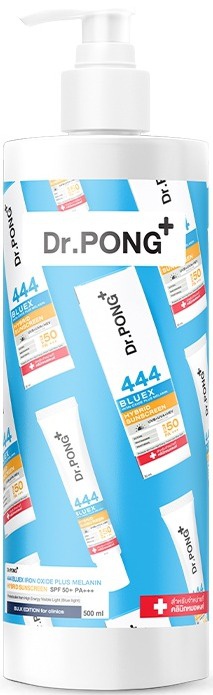 Dr. PONG Dr.pong 444 Bluex Iron Oxide Plus Melanin Hybrid Sunscreen SPF50+