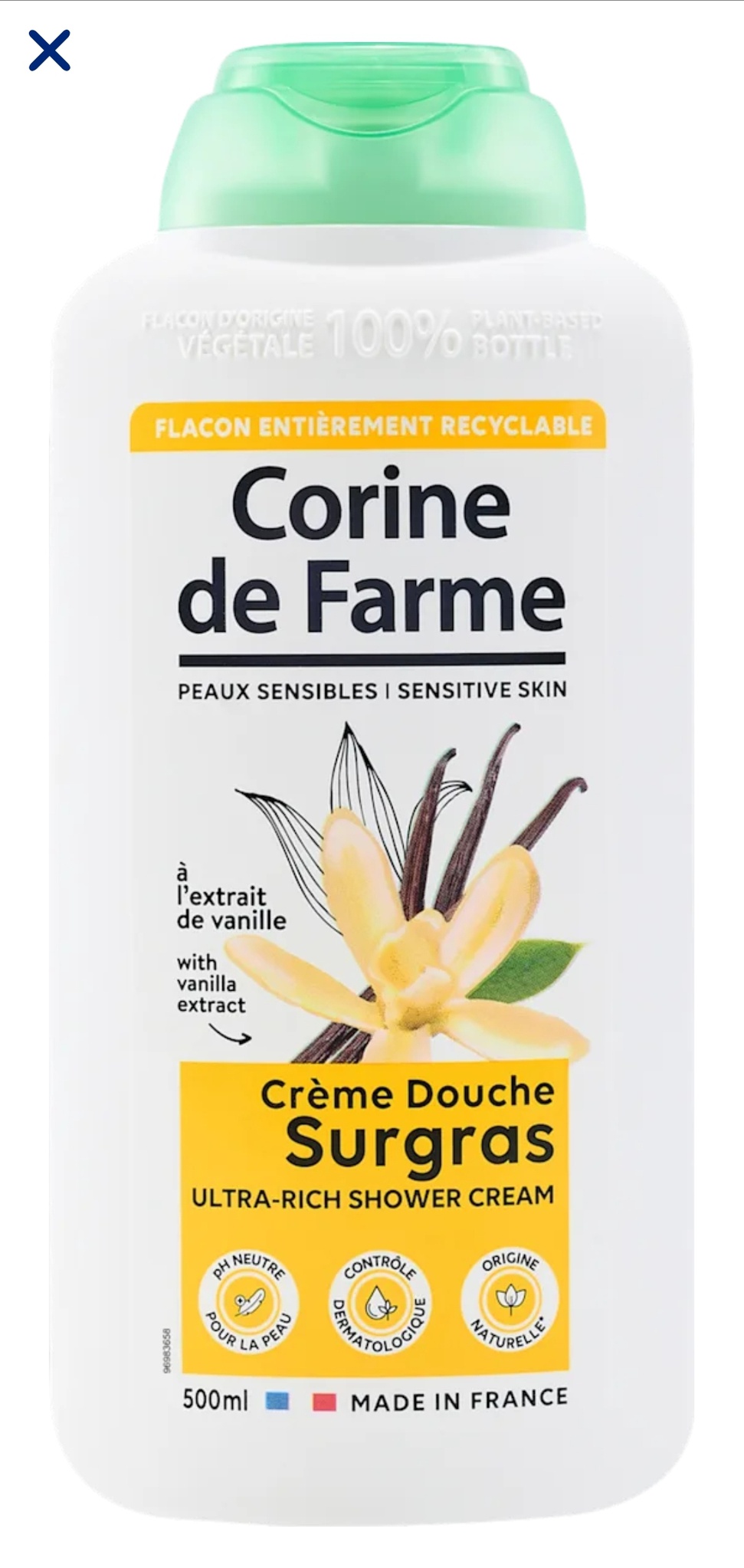 Corine de farme Vanilla Shower Cream