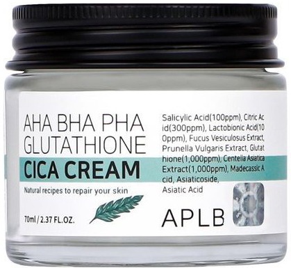 APLB AHA BHA PHA Glutathione Cica Cream