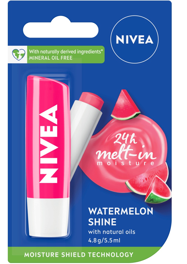 Nivea Watermelon Shine Lip Balm